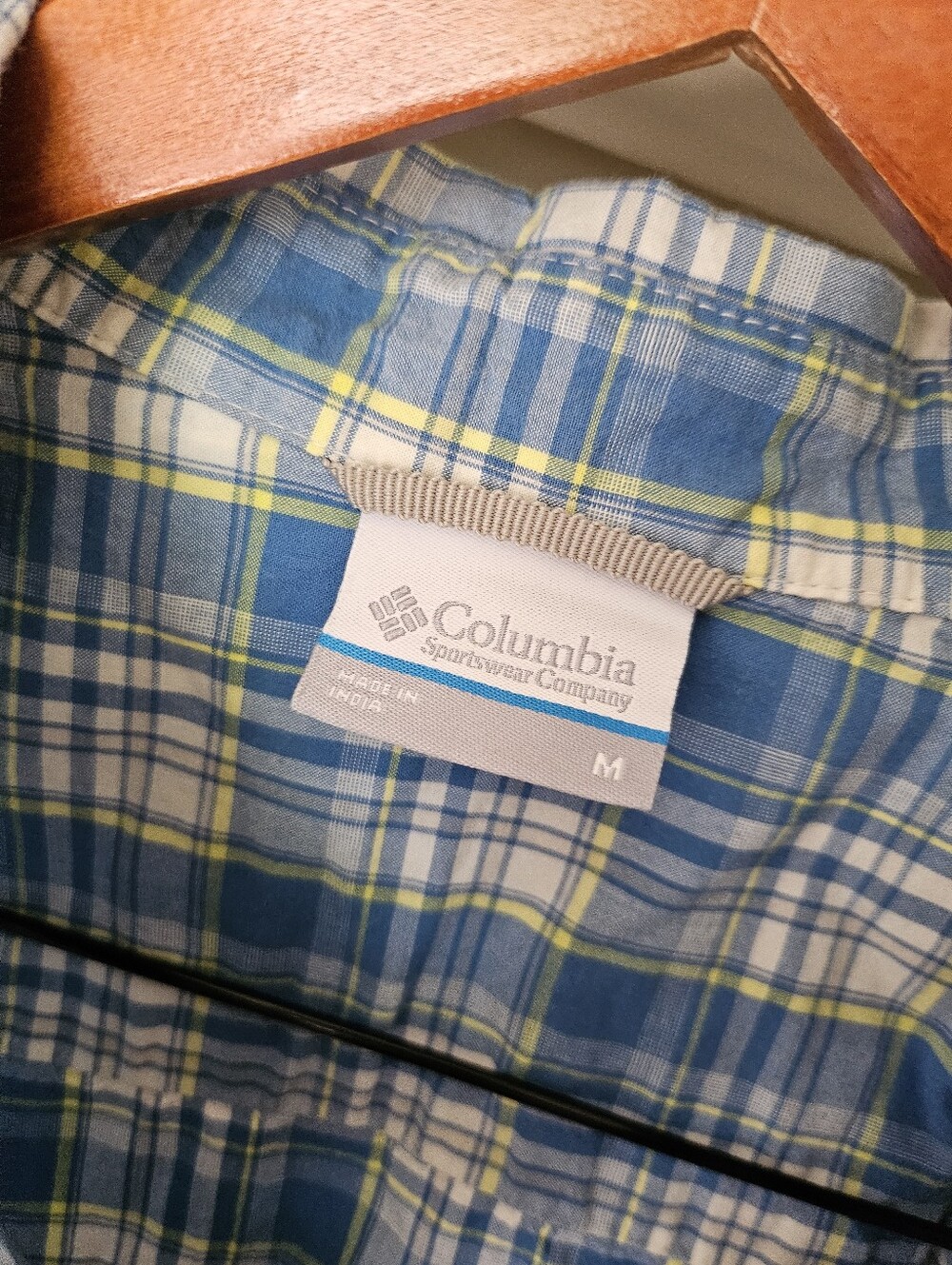 Columbia M Sportswear Button Up Short Sleeve Excellent Condition - Picture 4 of 4